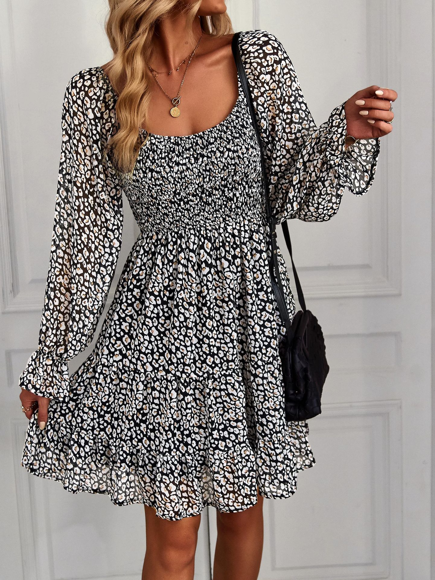 Robe bohème à imprimé floral Amélie Morin