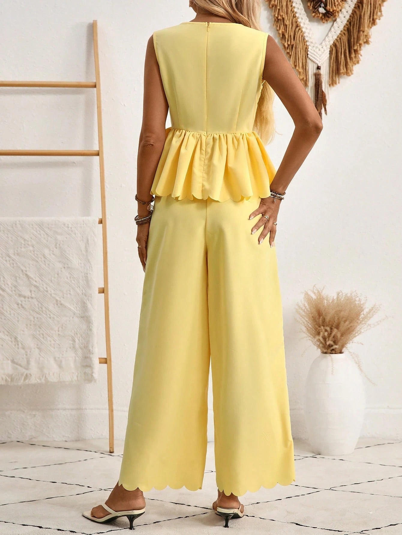 Ensemble deux pièces Chic Yellow Amelie Morin