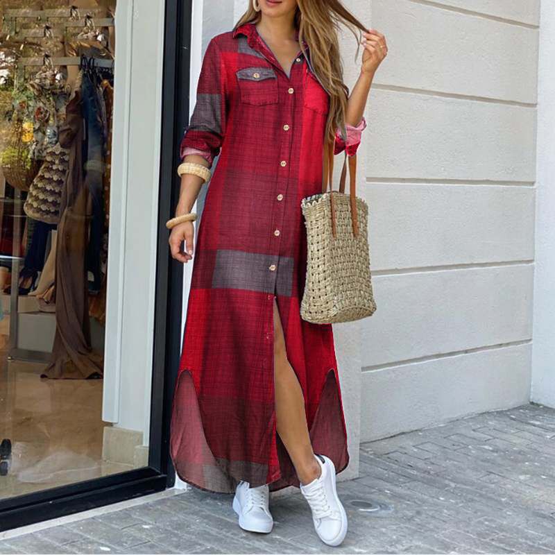 Robe-chemise imprimée Amelie Morin