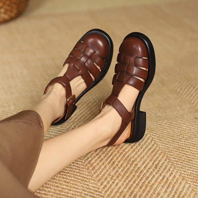 Sandales romaines Vintage Comfort Amelie Morin