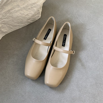 Escarpins Mary Janes à petits talons Amelie Morin, chics au quotidien