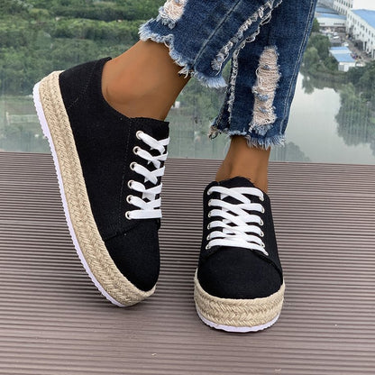 Baskets compensées chics Amelie Morin Ballerines pour femmes