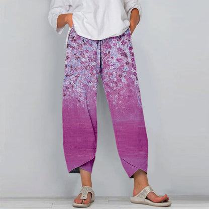 Pantalon fleuri décontracté inspiré de Pinterest par Amélie Morin