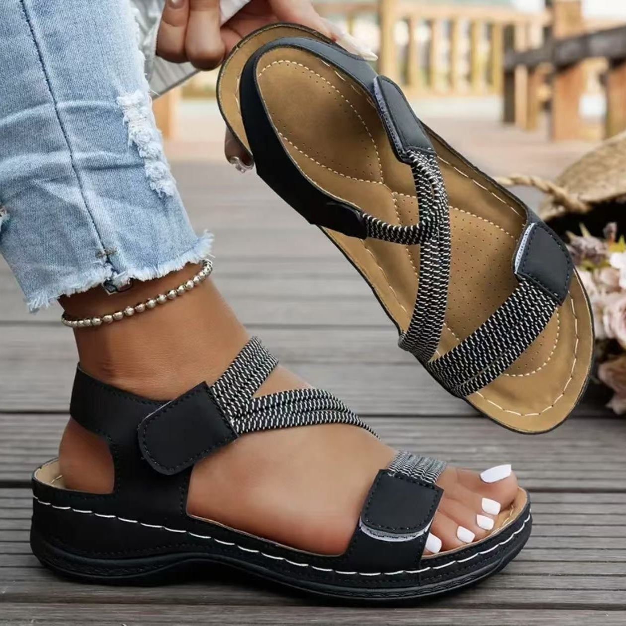 Sandales légères pour tous les jours par Amélie Morin