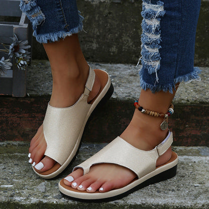Sandales à entre-doigts chics et confortables Amelie Morin PerfectFit