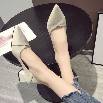 Versatile Block Heel Pumps by Elizabeth Ainsley