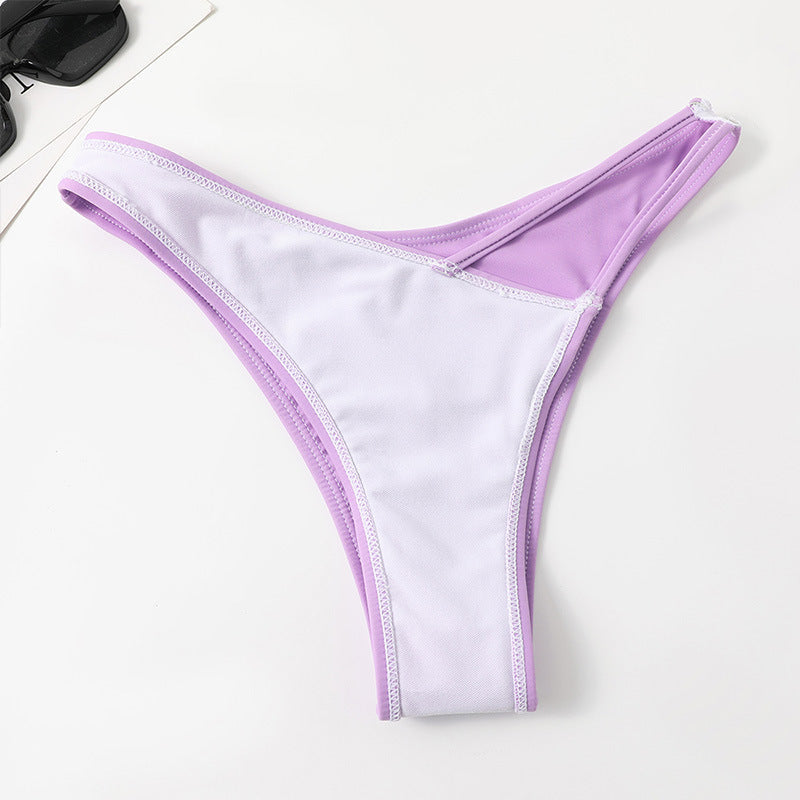 Ensemble bikini chic asymétrique Amélie Morin