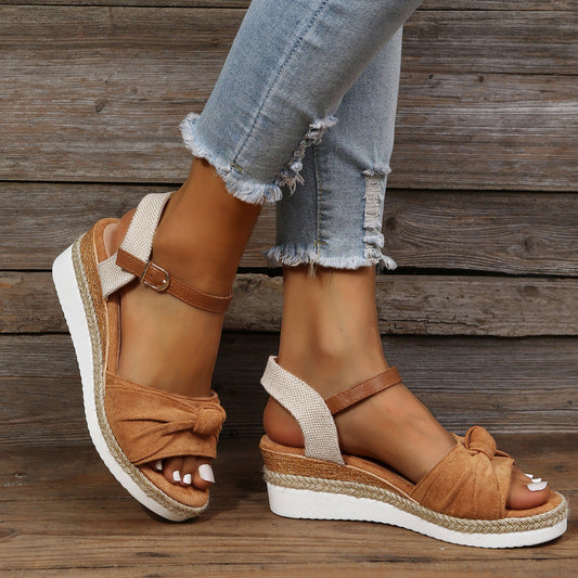 Chic Platform Sandals by Elizabeth Ainsley