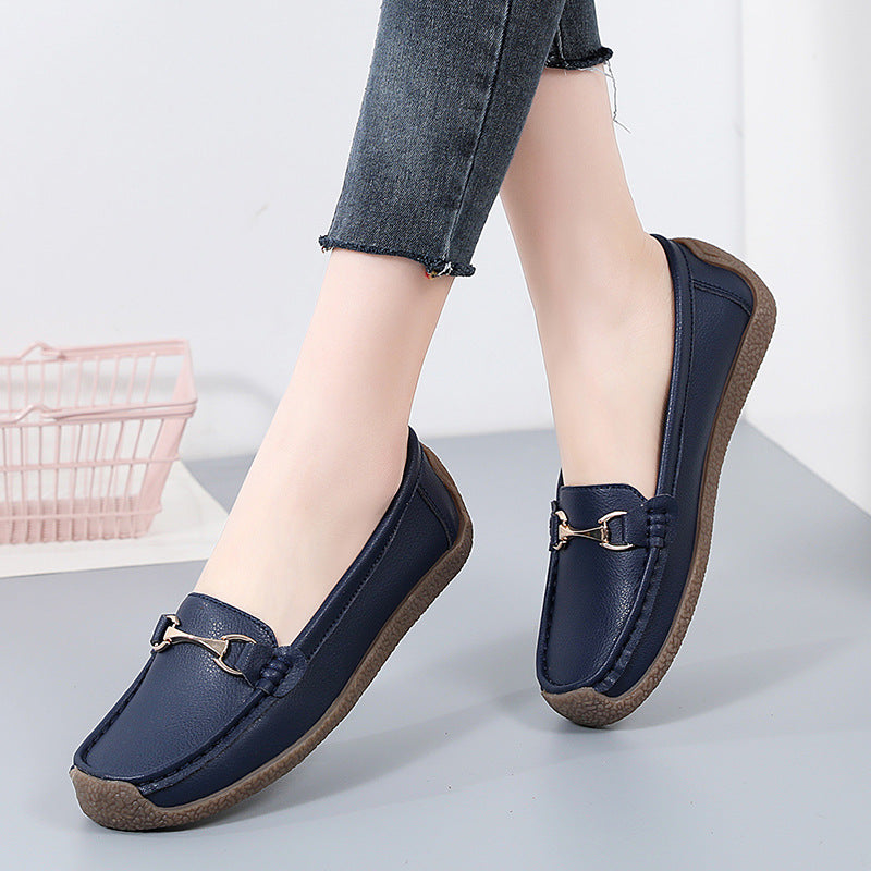 Mocassins compensés confortables d'Amélie Morin