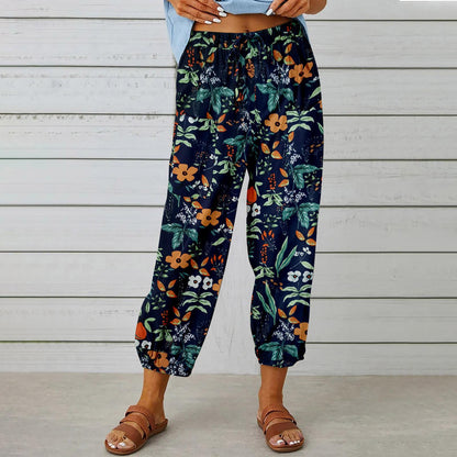 Combinaison pantalon bohème fleurie Amelie Morin pour tous les jours