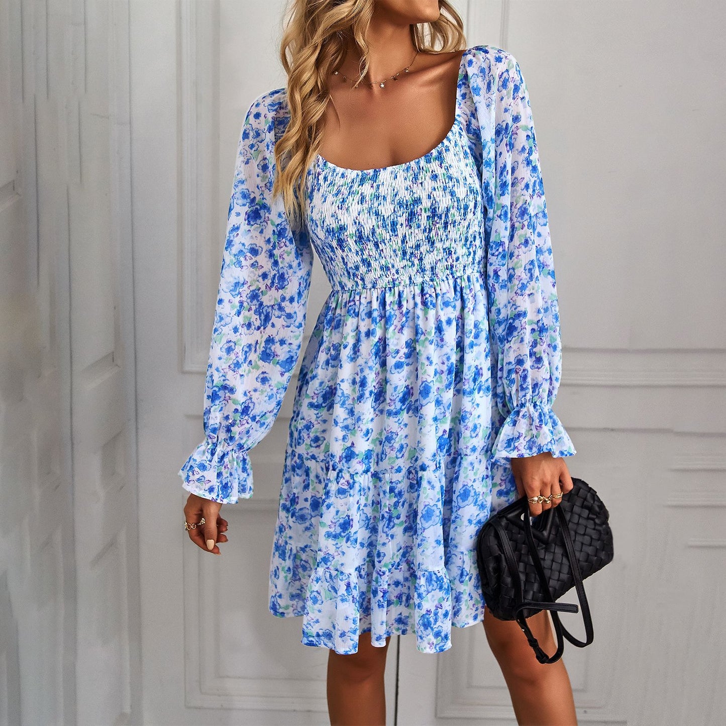 Robe bohème à imprimé floral Amélie Morin
