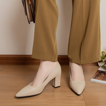 Chic Pointed High Heels by Elizabeth Ainsley