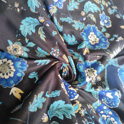 Robe mini à franges Amelie Morin style bohème fleuri