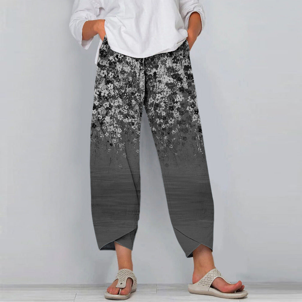 Pantalon fleuri décontracté inspiré de Pinterest par Amélie Morin