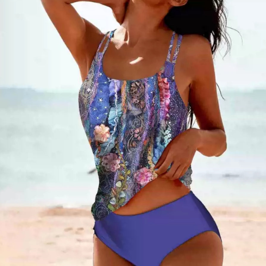 Retro High Waist Swimwear by Elizabeth Ainsley