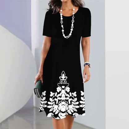 Robe d'été chic grande taille signée Amélie Morin