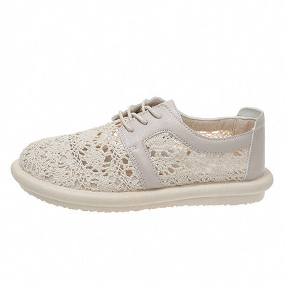 Chaussures plates décontractées respirantes en crochet Amelie Morin