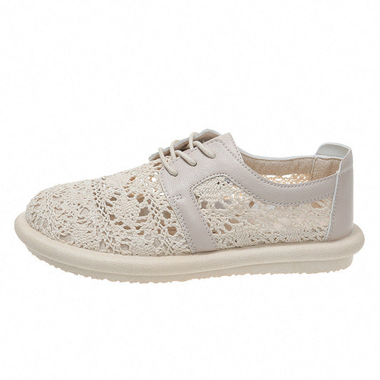 Chaussures plates décontractées respirantes en crochet Amelie Morin