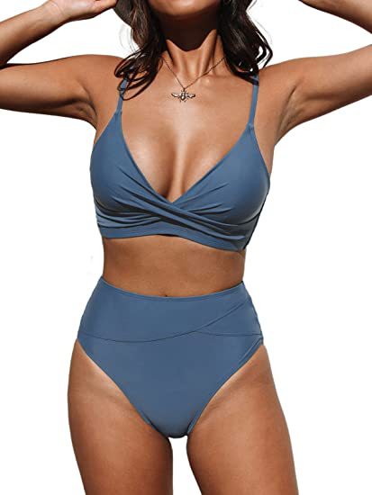 Ensemble bikini chic à nœud par Amélie Morin