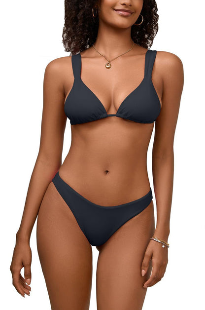 Maillot de bain bikini chic à lacets Amélie Morin