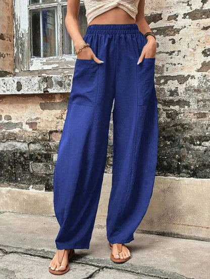 Pantalon harem Amelie Morin coupe décontractée avec poches