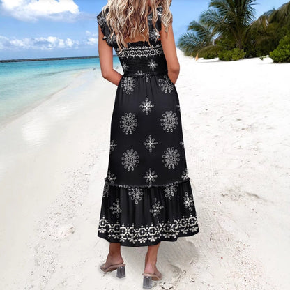 Robe maxi d'été bohème Amélie Morin