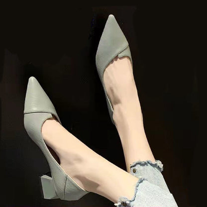 Escarpins à talons carrés polyvalents d'Amélie Morin