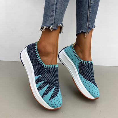 Baskets compensées Amélie Morin inspirées de Pinterest