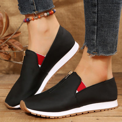 Comfort Zip Loafers by Elizabeth Ainsley