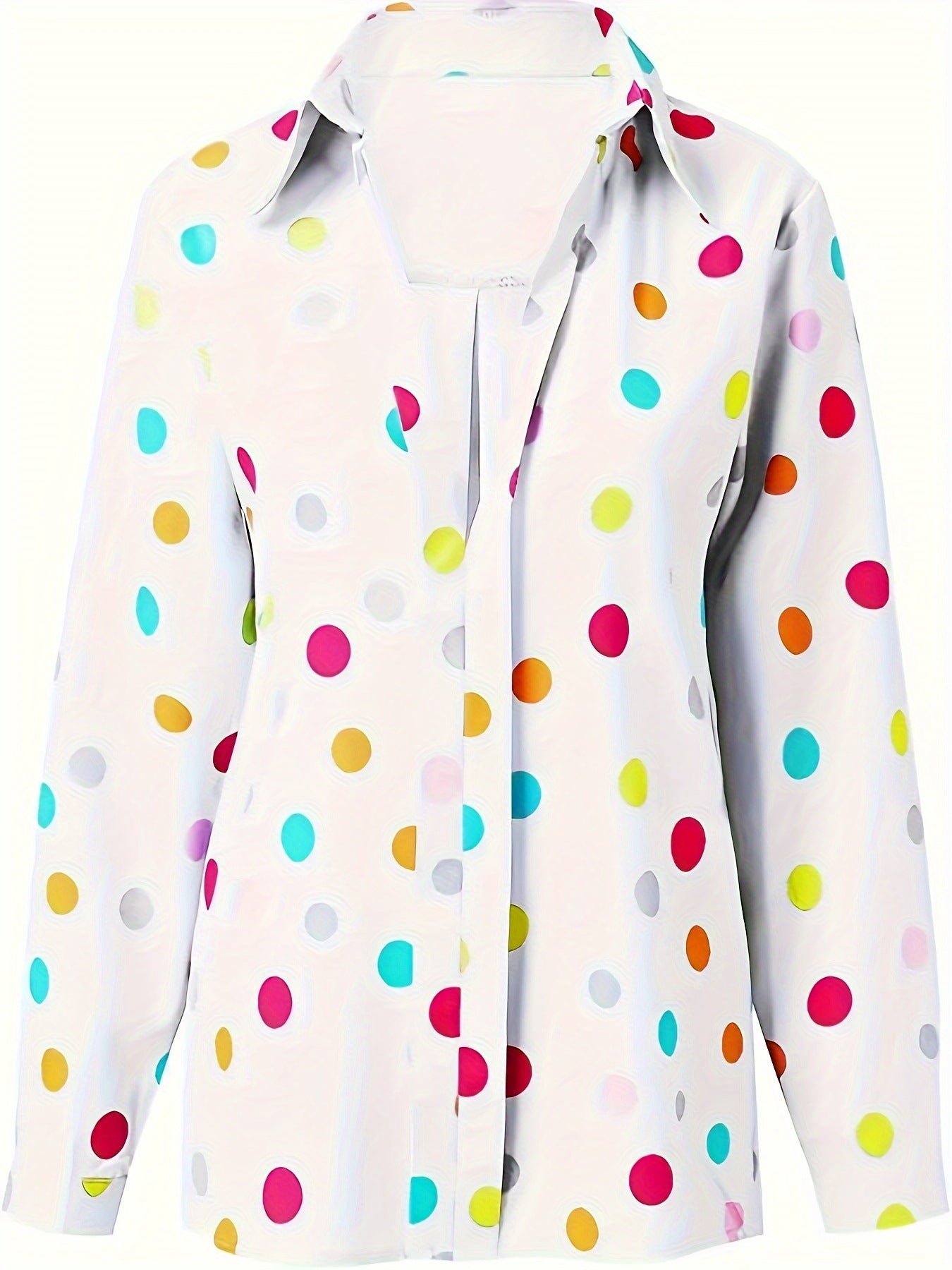Blouse à pois ludique Amelie Morin pour tous les jours