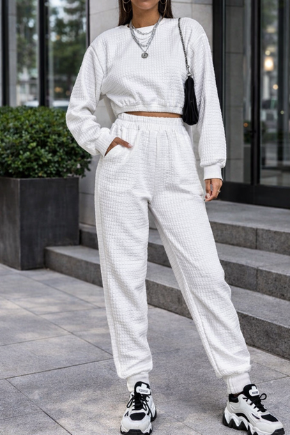 Ensemble de détente texturé et confortable pour femmes Amelie Morin