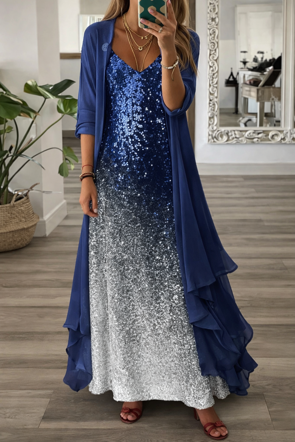 Robe d'été à bretelles fleuries Amélie Morin