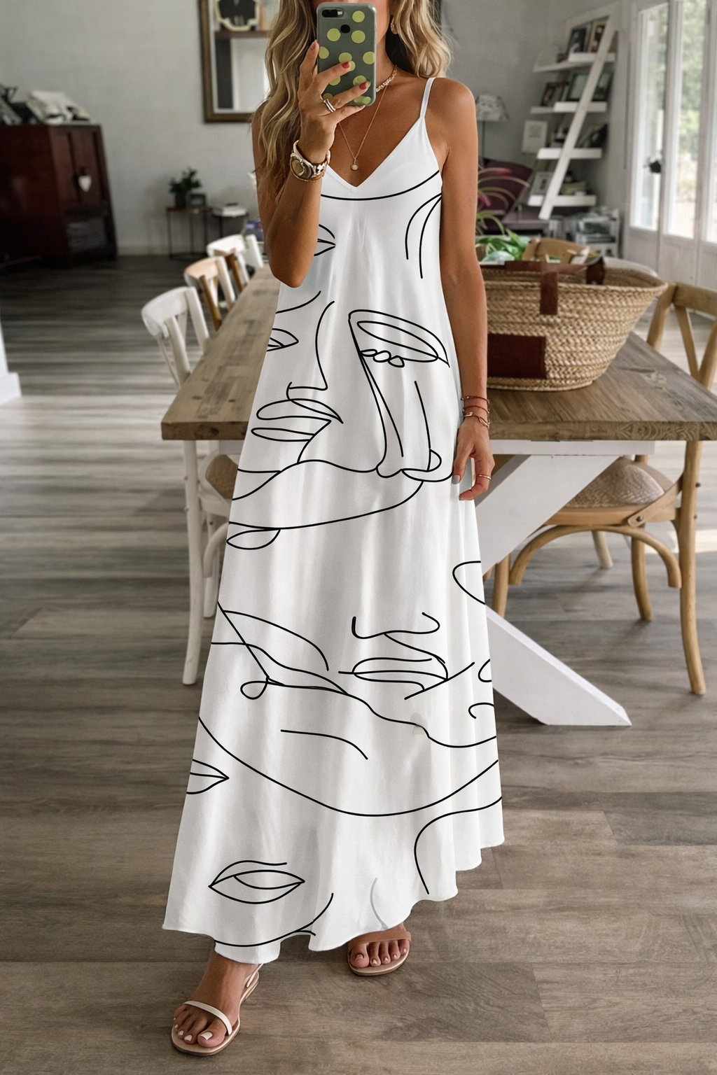Robe d'été élégante inspirée de Pinterest par Amélie Morin