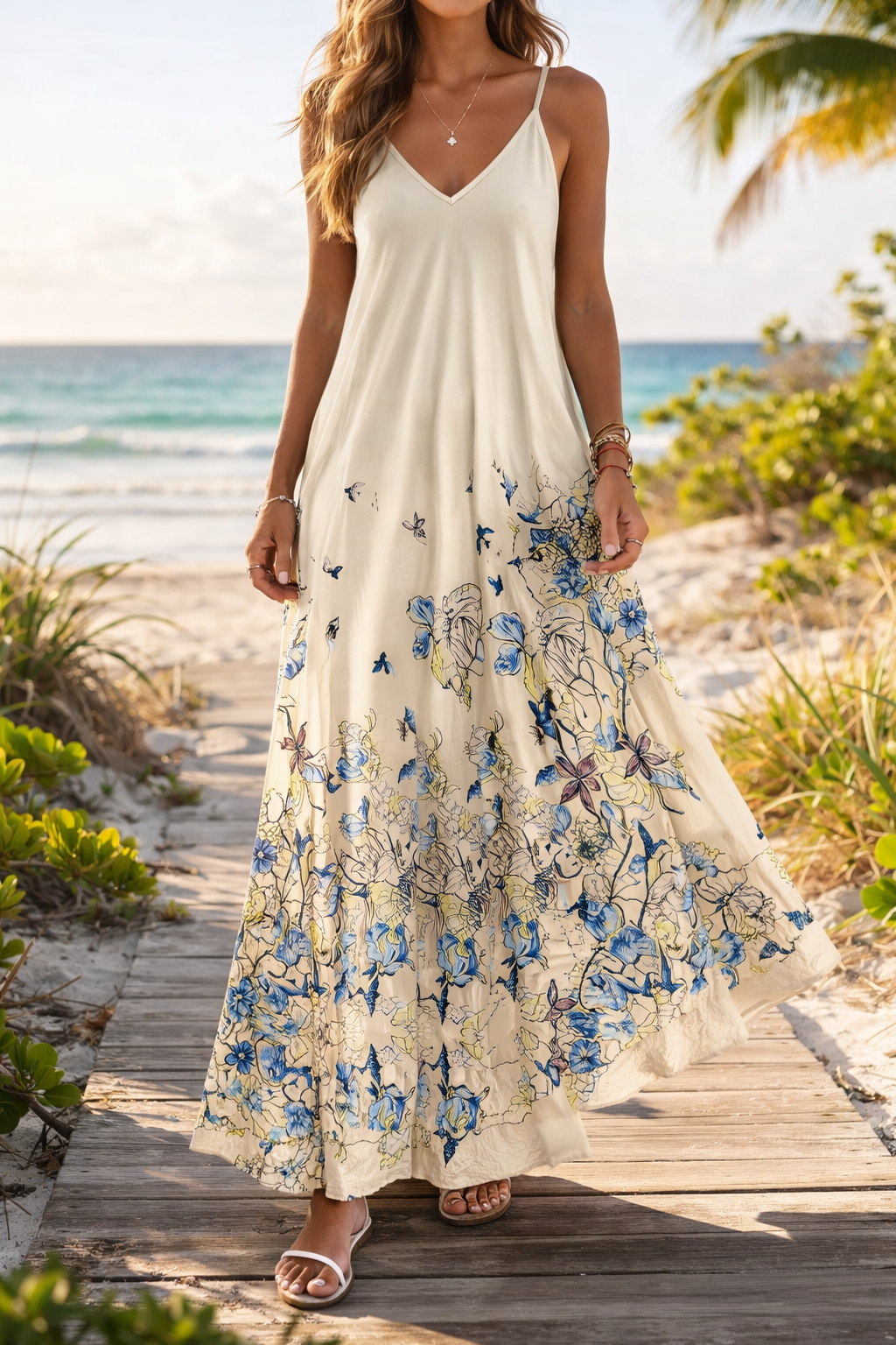 Robe d'été élégante inspirée de Pinterest par Amélie Morin