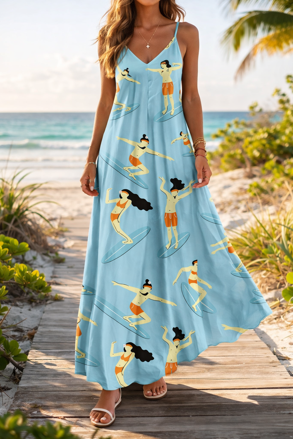 Robe d'été élégante inspirée de Pinterest par Amélie Morin