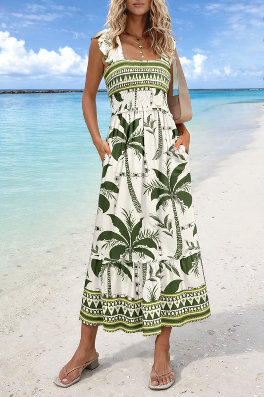 Robe maxi d'été bohème Amélie Morin