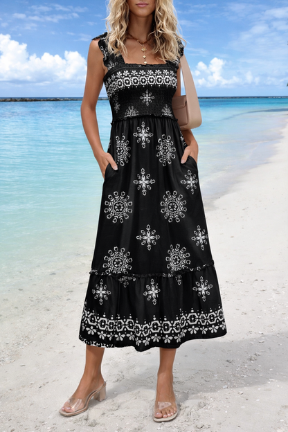 Robe maxi d'été bohème Amélie Morin