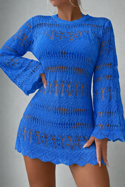 Cache-maillot de plage chic en crochet Amélie Morin