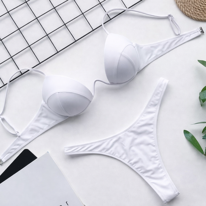 Maillot de bain bikini Amelie Morin Perfect-Fit aux couleurs éclatantes