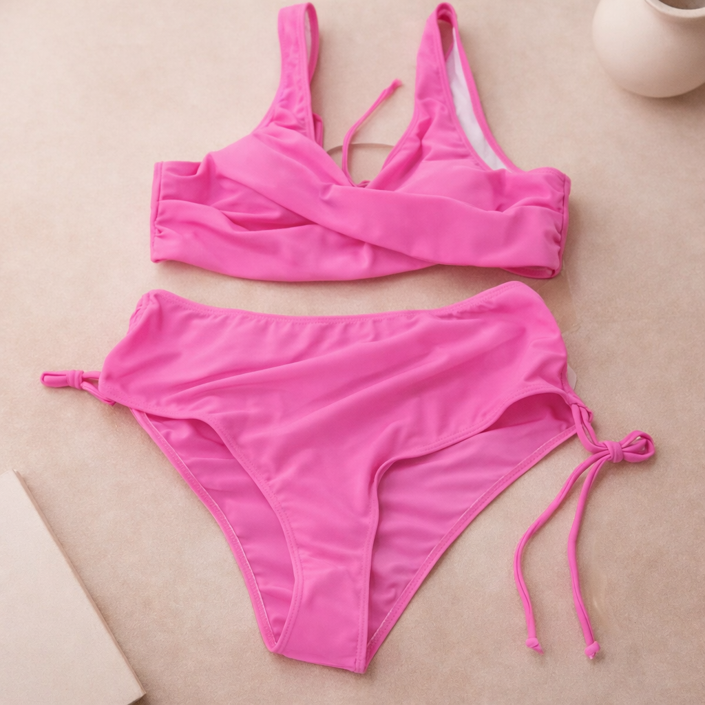 Bikini chic à fines bretelles par Amélie Morin