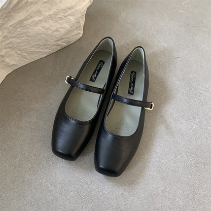 Escarpins Mary Janes à petits talons Amelie Morin, chics au quotidien