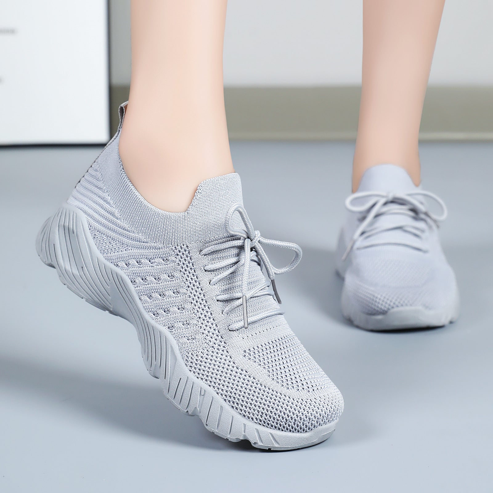 Comfort Knit Elizabeth Ainsley Spring Sneakers