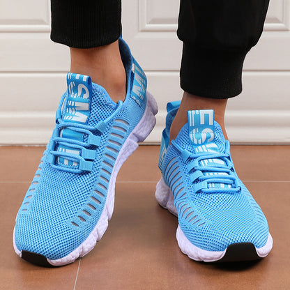 Baskets de running décontractées Amelie Morin en maille respirante