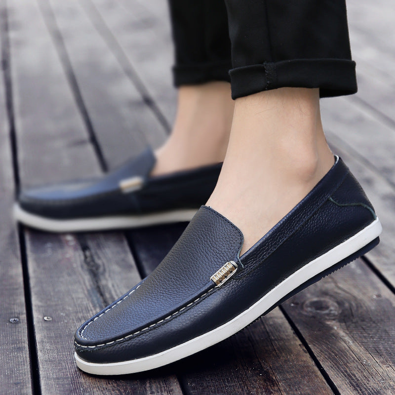 Mocassins en cuir respirant pour hommes Amélie Morin