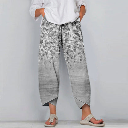 Pantalon fleuri décontracté inspiré de Pinterest par Amélie Morin