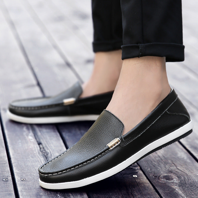 Mocassins en cuir respirant pour hommes Amélie Morin