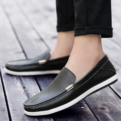 Mocassins en cuir respirant pour hommes Amélie Morin