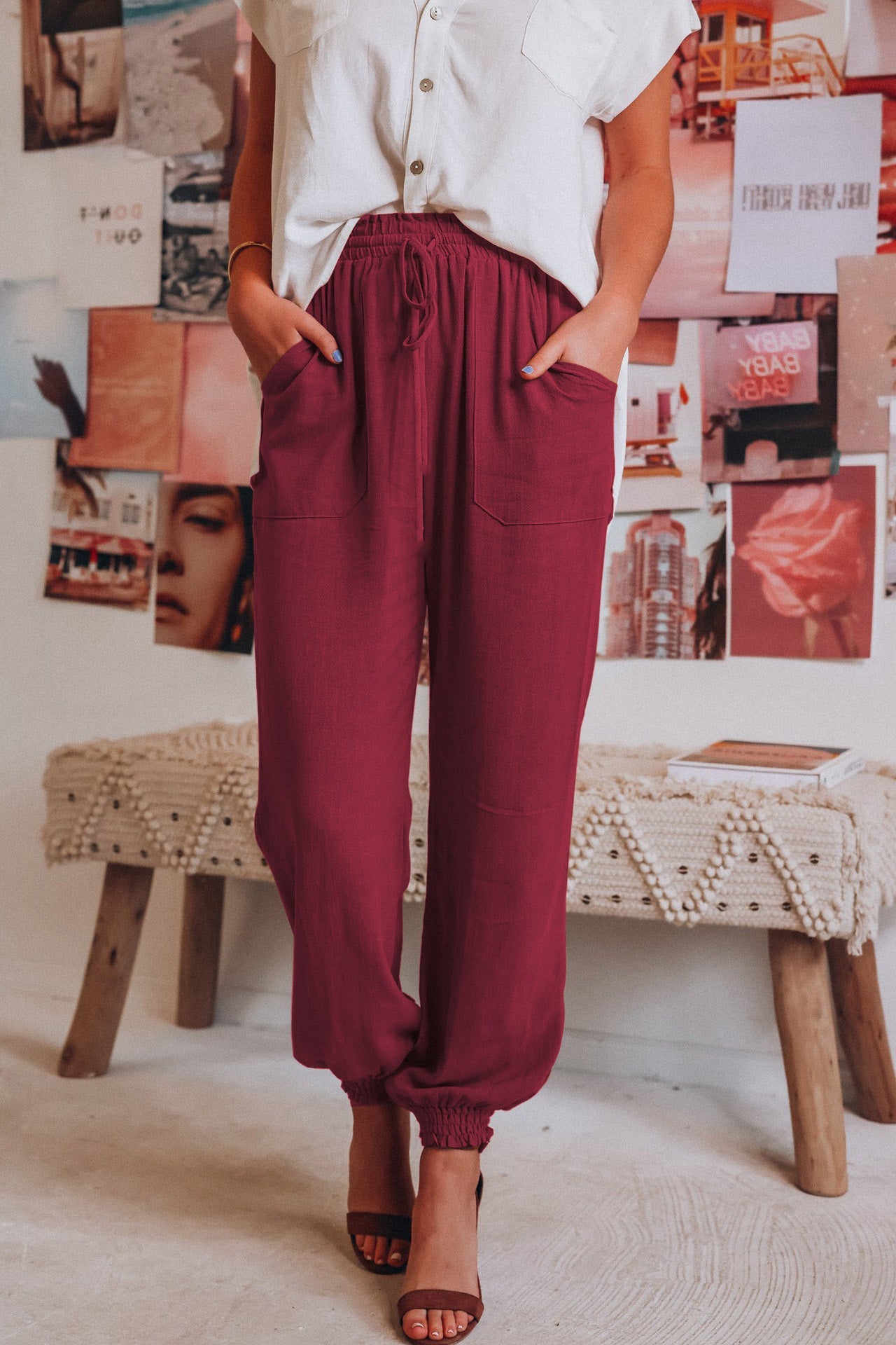 Pantalon Lanterne Amelie Morin coupe décontractée