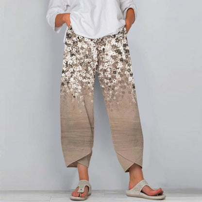 Pantalon fleuri décontracté inspiré de Pinterest par Amélie Morin