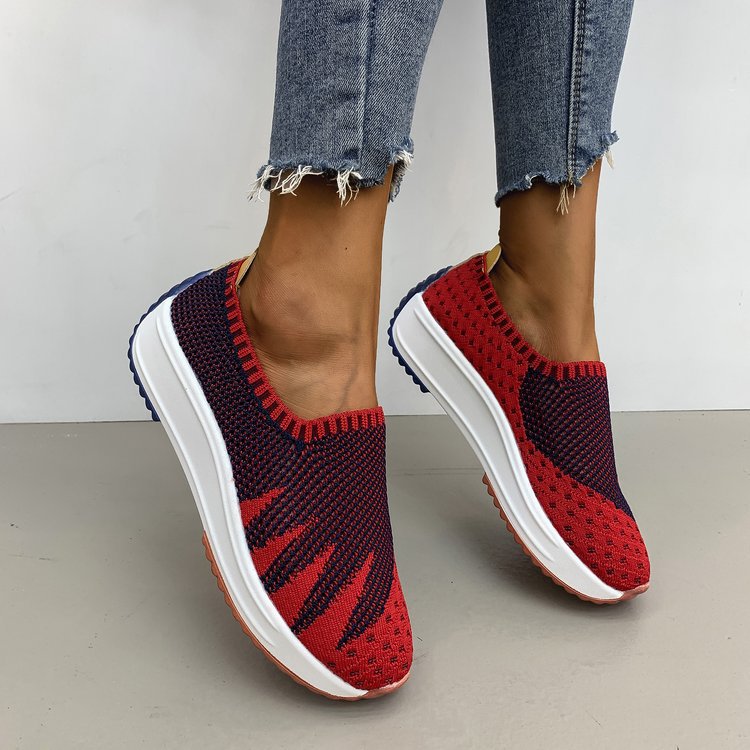 Baskets compensées Amélie Morin inspirées de Pinterest